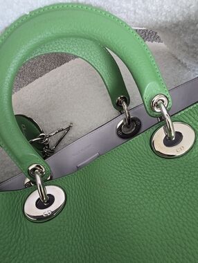 Dior Green Lady Tote